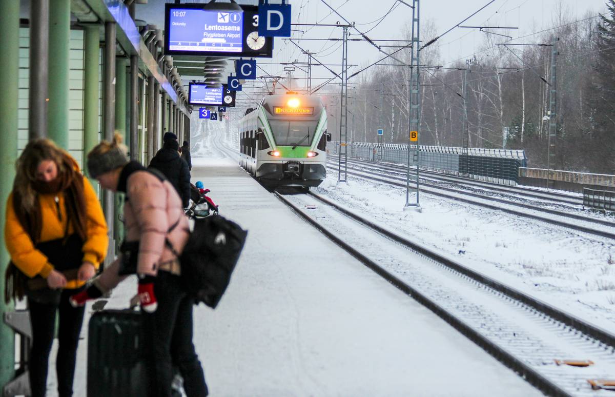 Airlines grounded due to heavy snow.